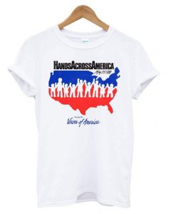 Hands Across America T shirt