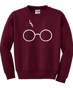 Harry Potter eye glass sweatshirt