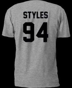 Harry styles t-shirt back