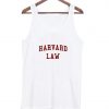Harvard Law tanktop
