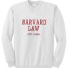 Harvard Low Just Kidding sweatshirt