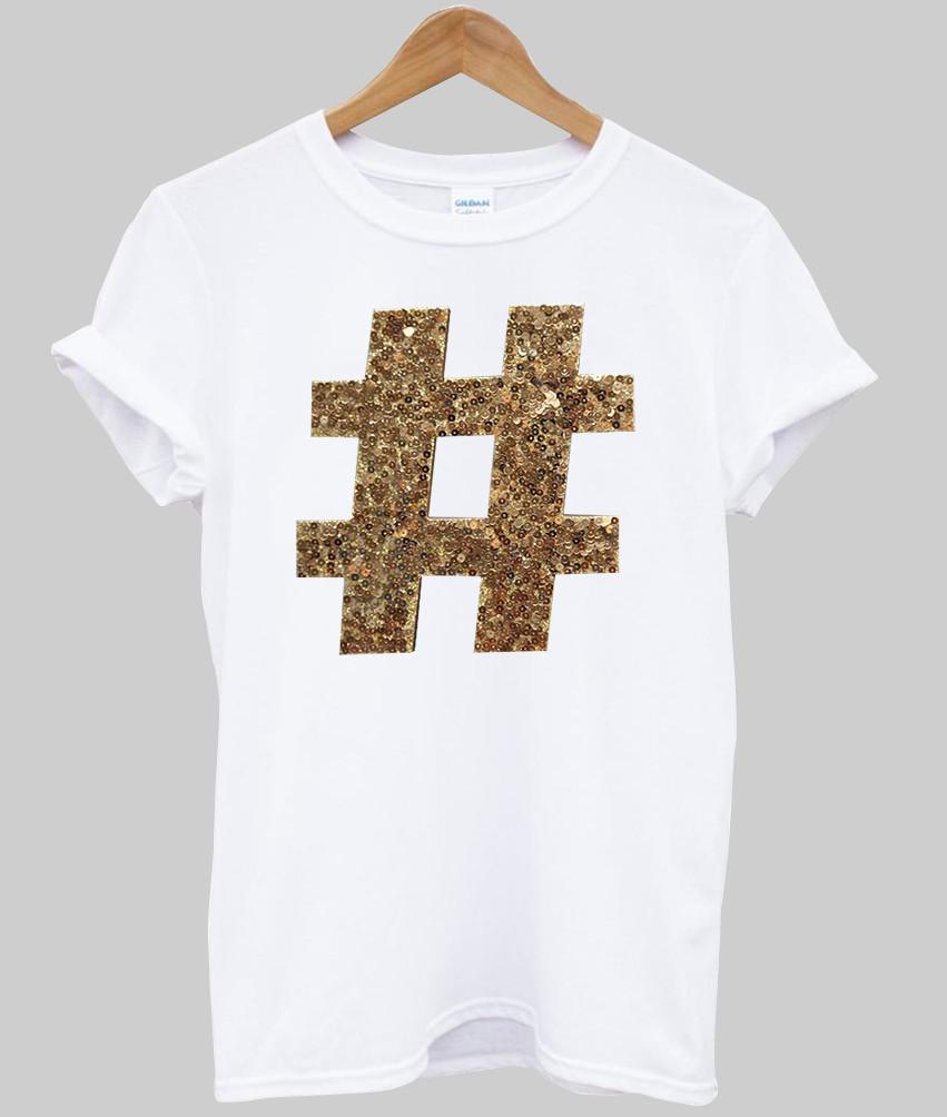 Hashtag T shirt