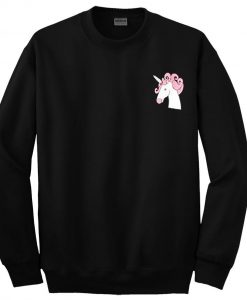 Head Unicorn Sweatshirt