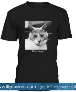 Hello Stranger Cat T Shirt