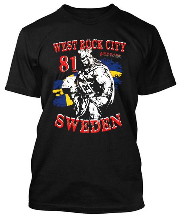 Hells Angels Thor West Rock City Support81 Black T-Shirt