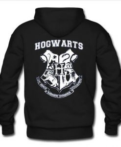 Hogwarts hoodie back
