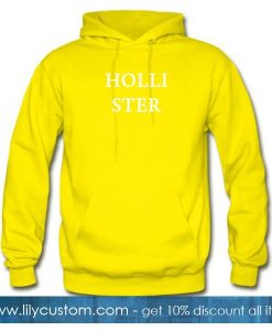 Hollister Font Hoodie