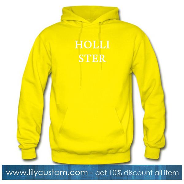 Hollister Font Hoodie
