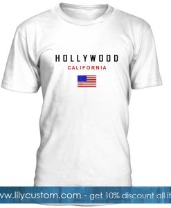 Hollywood California Tshirt
