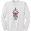 Hoodie with starbucks frappe