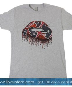 Houston Texans Lips T-Shirt