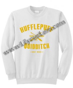 Hufflepuff Quidditch Sweatshirt Ez025