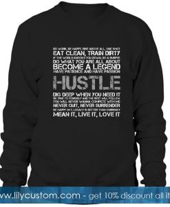 Hustle Distorted Sweatshirt