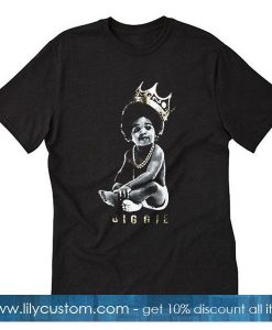 Hypnotize Biggie Baby Crown Black T-Shirt