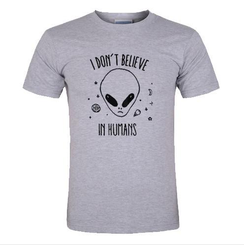 I Don’t Believe in Human Alien t shirt