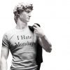I Hate Mondays tshirt