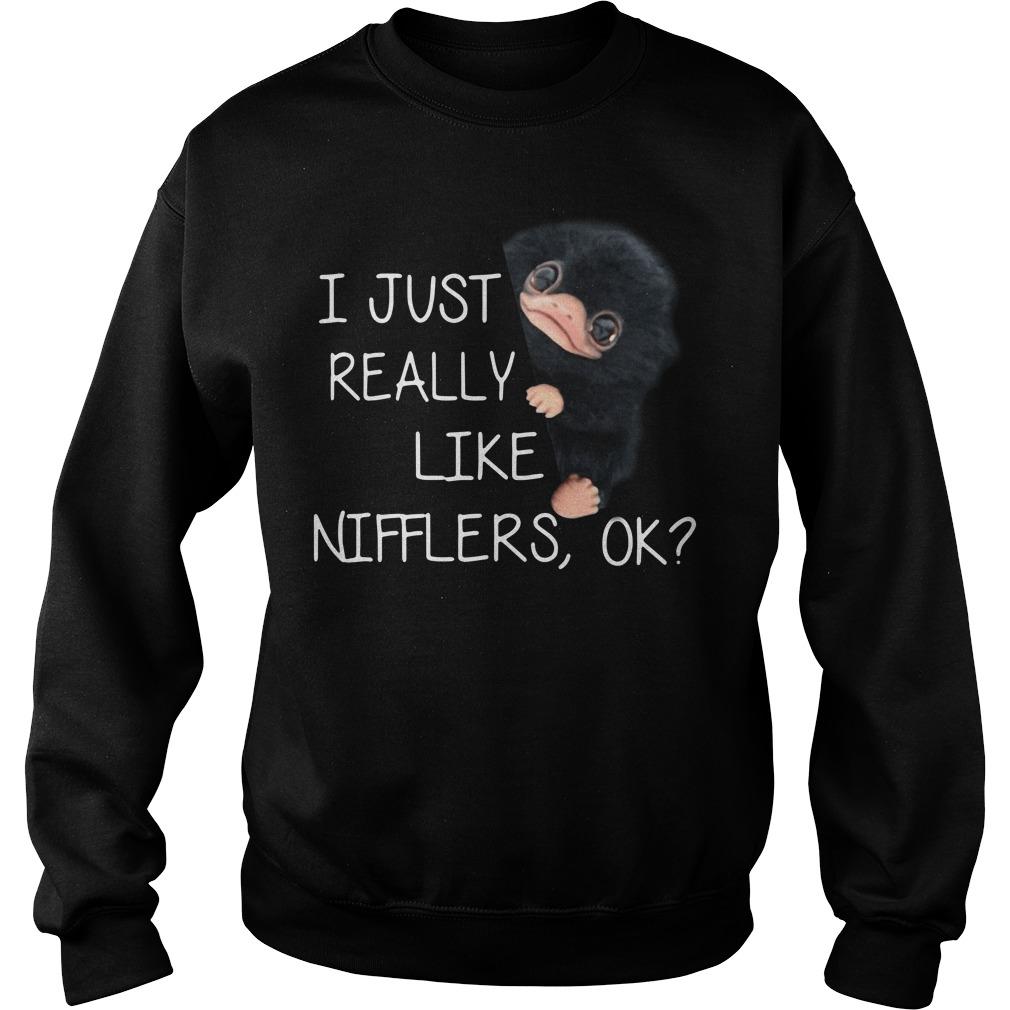 I just really like Nifflers ok   Sweatshirt SU