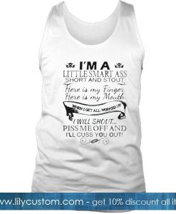 I'm a Little Smart Ass Short Tank Top