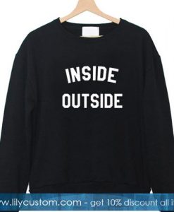 Inside outside sweatshirt