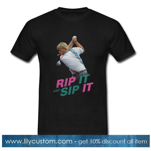 John Daly Rip It And Sip It T-Shirt