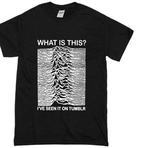 Joy Division I've Seen On Tumblr T-Shirt  SU