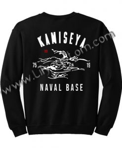 Kamiseya Naval Base Sweatshirt Back Ez025