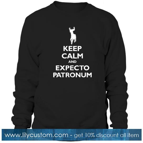 Keep Calm And Expecto Patronum Sweatshirt