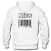 Kings hoodie back