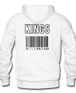 Kings hoodie back