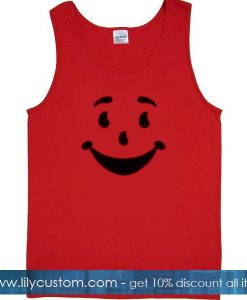 Kool Aid Man Face Tank Top