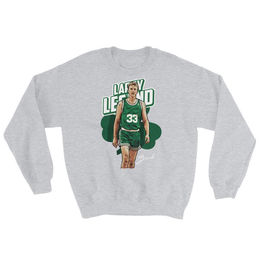 Larry Bird Boston Basketball Larry Legend Sweatshirt