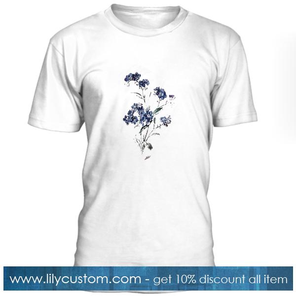 Lavender Flower T Shirt