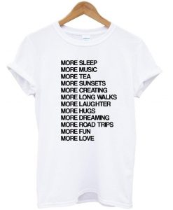 Life Goals shirt