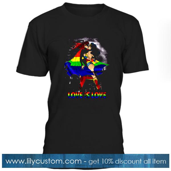 Love Is Love Wonder Woman Tshirt