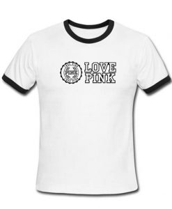 Love pink ringershirt