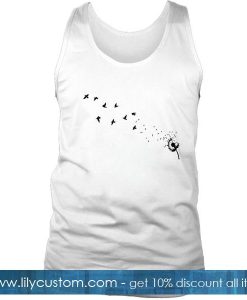 Make A Wish And Fly Away Crop Tank Top