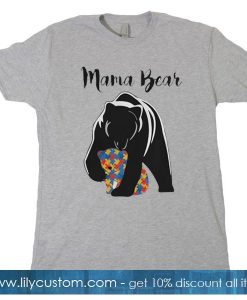 Mama Bear Autism T-Shirt