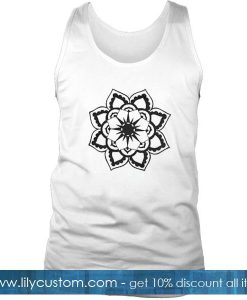 Mandala Flower Yoga Tank Top