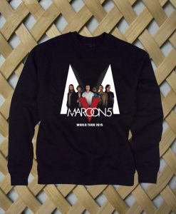 Maroon 5 World Tour 2015 sweatshirt