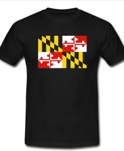 Maryland Flag T Shirt