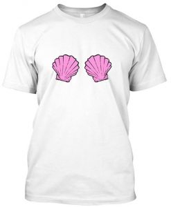 Mermaid Fun Sea Shell Bikini Summer Graphic T Shirt