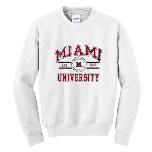 Miami University Oxford Ohio Sweatshirt  SU