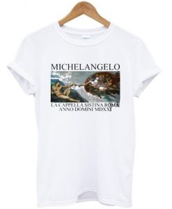 Michelangelo Hand T Shirt Ez025
