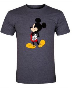 Mickey Mouse Front Back t shirt