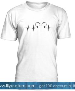 Mickey Mouse Heartbeat T Shirt