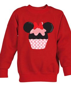 Minnie Mouse Cup Cake sweatshirt