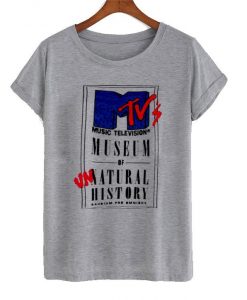Mtv museum of natural history shirt