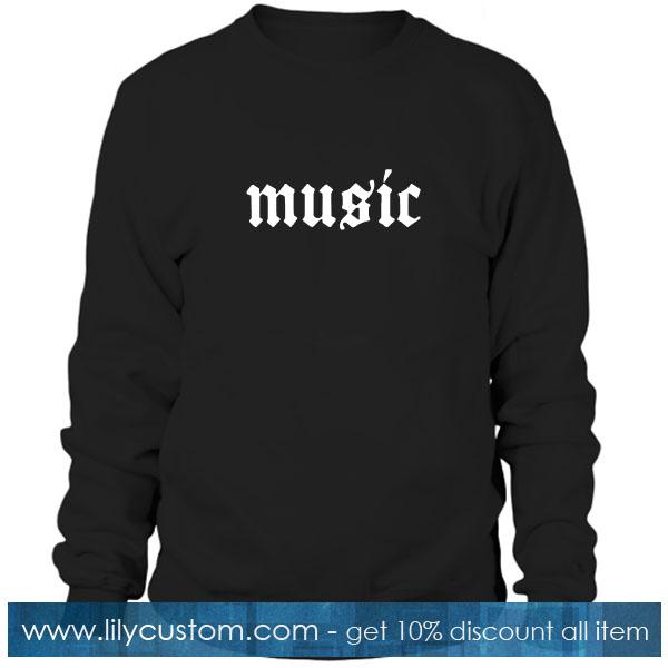 Music Sweatshirt