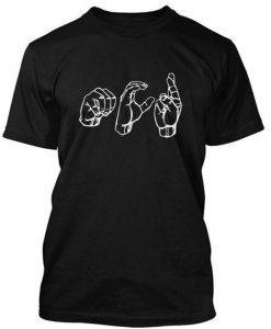 My Chemical Romance Sign Language tshirt
