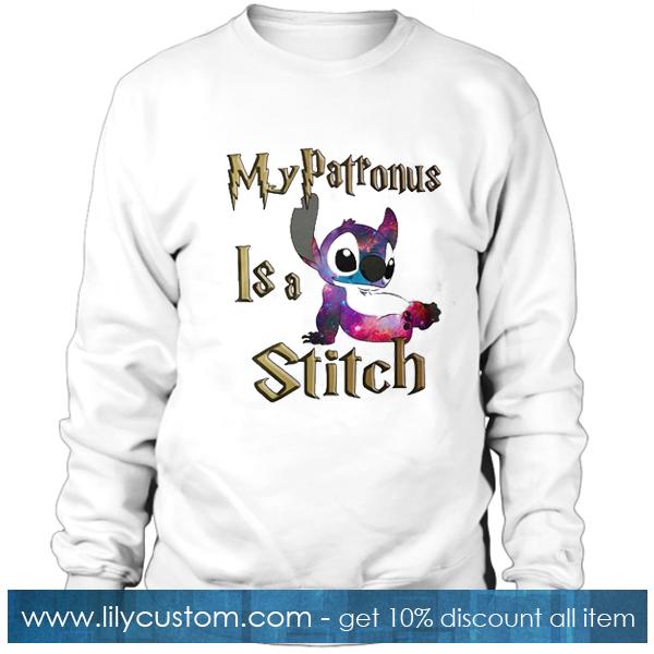 My patronus is a Stitch Sweatshirt